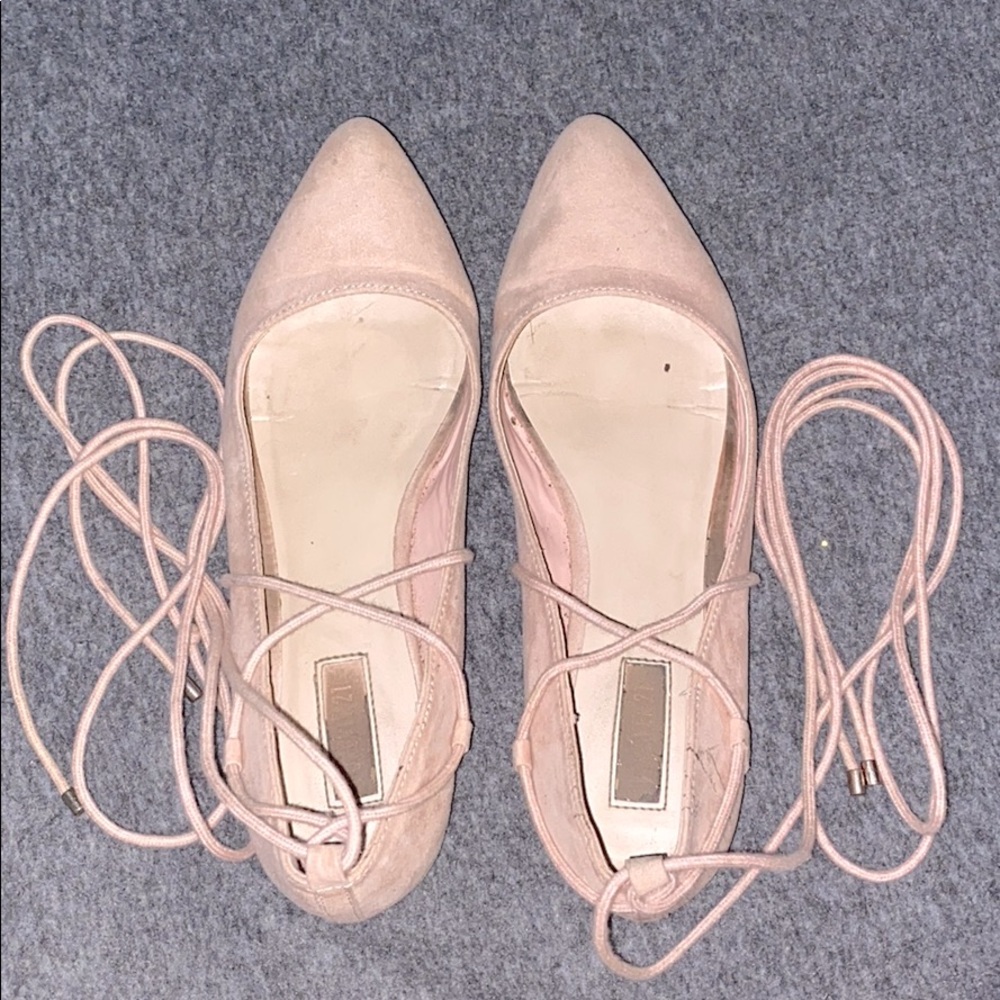 Pink Ballerina Flats